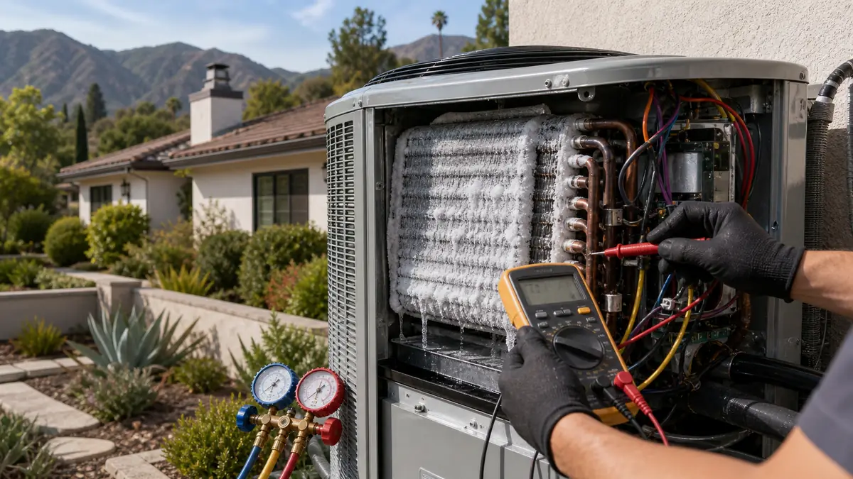 Load-calc and short-cycle diagnosis on a 1920s Magnolia Park bungalow, Burbank 91505